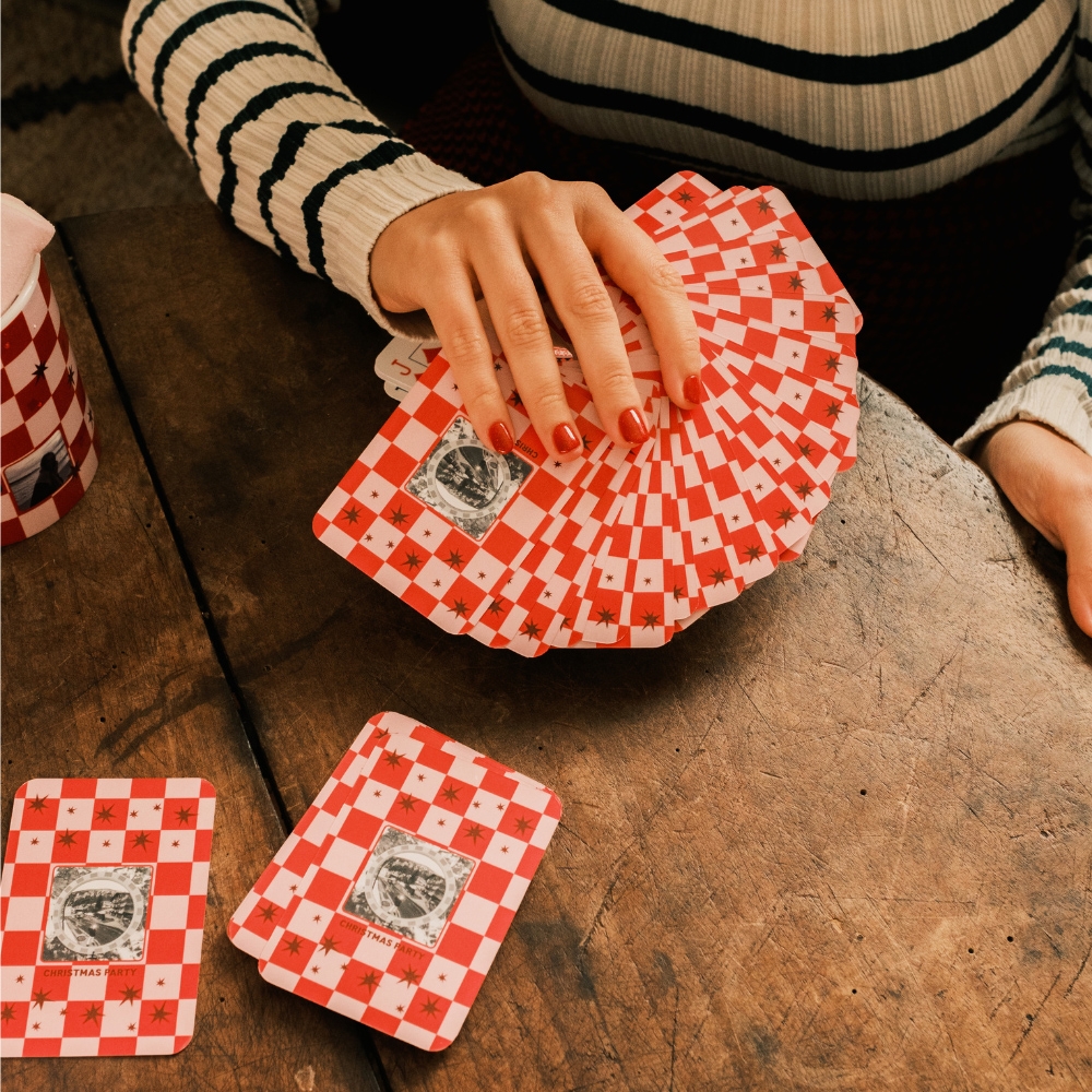 Baralho de Cartas Candy Stripes inspiração 8